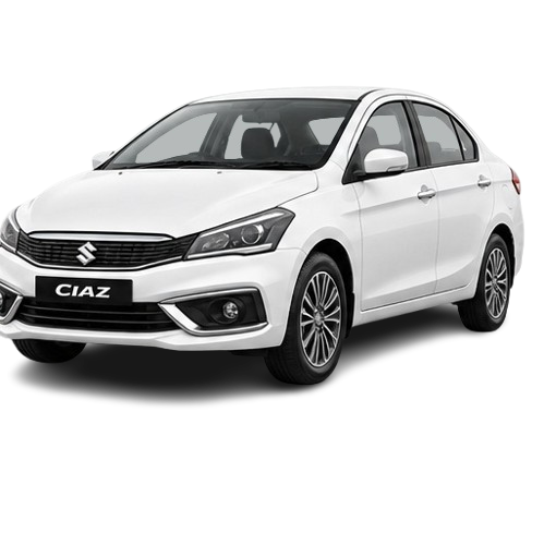 White Maruti Ciaz