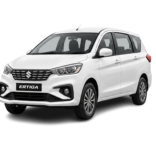 White Maruti Ertiga